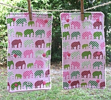 Front of The Elephant in the Room Eco-Towel Pair